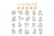 Christmas Animals Clipart Set, a Seasonal Illustration by Palau (Thumbnail 9 of 10)