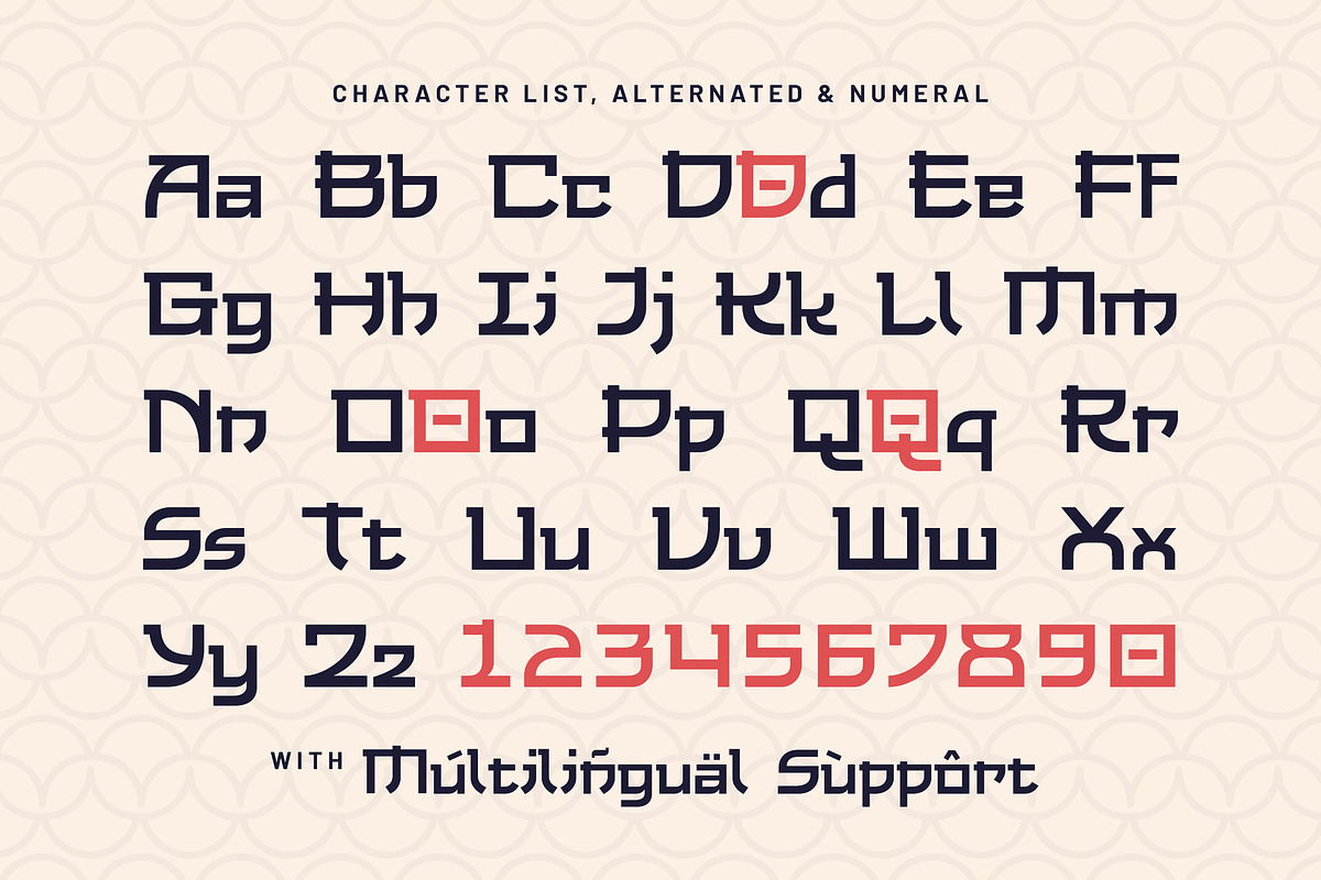 Jamino - Modern Japanese Font, a Sans Serif Font by Typia Nesia