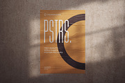 50 poster mockup bundle glued paper, an Advertising Mockup by FoundImages (Thumbnail 41 of 55)