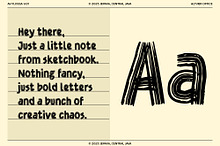 Flossa - Hand Drawn Brush Font