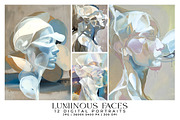 Luminous Faces, a Person Illustration by Digital Art Creations (Thumbnail 2 of 6)