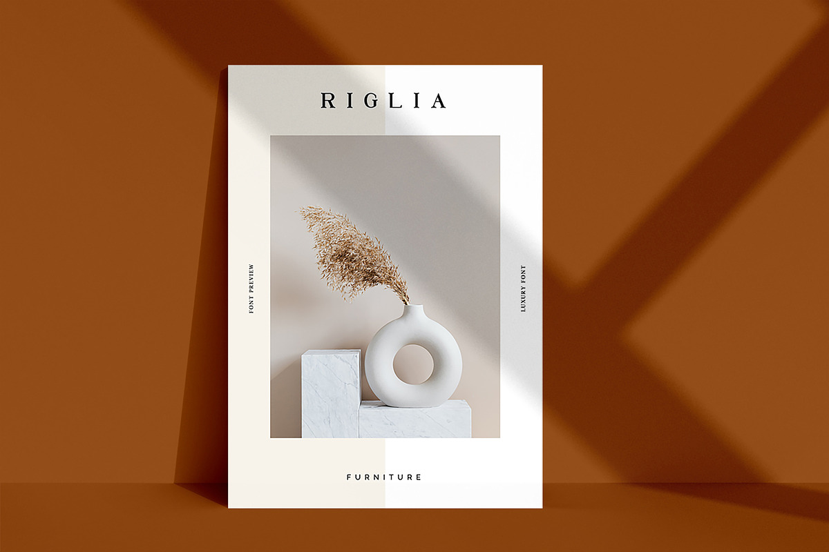 Riglia - Luxury Serif Font, a Serif Font by Creavora (Photo 5 of 9)