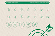 101 Eco Friendly Icons + 25 Bonus, an Outline Icon by Sinclair Creative Agency (Thumbnail 6 of 13)