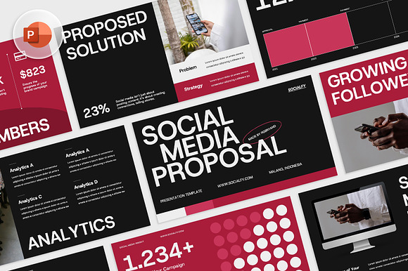 Social Media Proposal Powerpoint preview 8