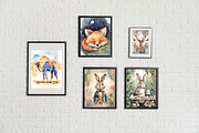 180 Kids Nursery Wall Art Posters, a Poster Template by Design By Hira (Thumbnail 19 of 19)