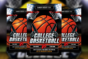 College Basketball Flyer v2, a Flyer Template by AyumaDesign (Thumbnail 1 of 3)