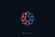 Network Logo Template, a Branding & Logo Template by Artyway Logo (Thumbnail 2 of 4)