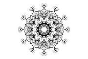 Modern Black and White Mandala Pack, a Decorative Illustration by NJ Himel (Thumbnail 29 of 101)