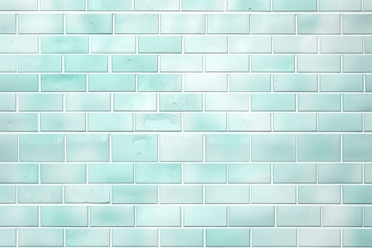 Blue Brick Wall, a Pattern Graphic by Printable Treasure (Photo 5 of 5)