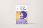 Rollup Banner Mockup Set, a Print Template by mockupatelier (Thumbnail 7 of 12)