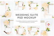 Wedding Suite Mockup Bundle, a Print Template by Citrus and Cinnamon (Thumbnail 1 of 4)