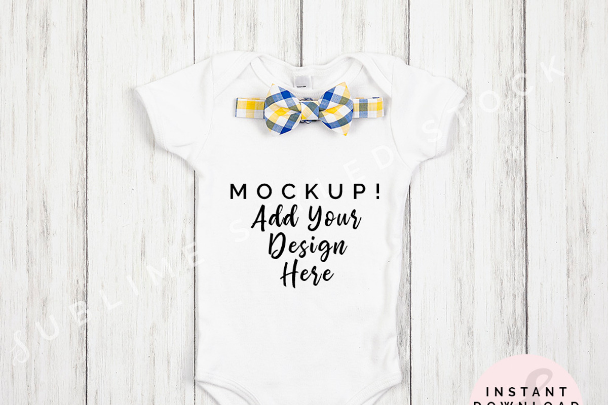 Onesie Mockup Bundle, Boy Bodysuit, an Apparel Mockup by SUBLIME Styled Stock (Photo 9 of 13)