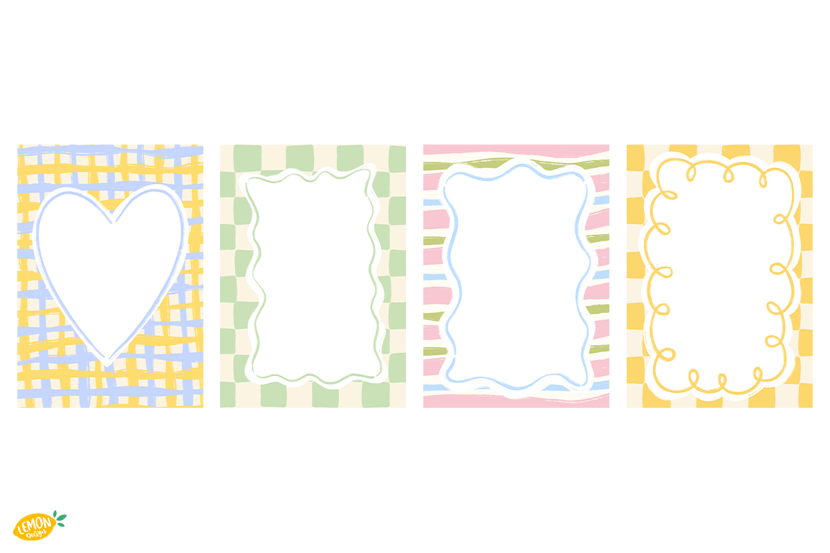 Whimsical Hand Drawn Frames Bundle, a Decorative Illustration by LemonDesign (Photo 2 of 3)