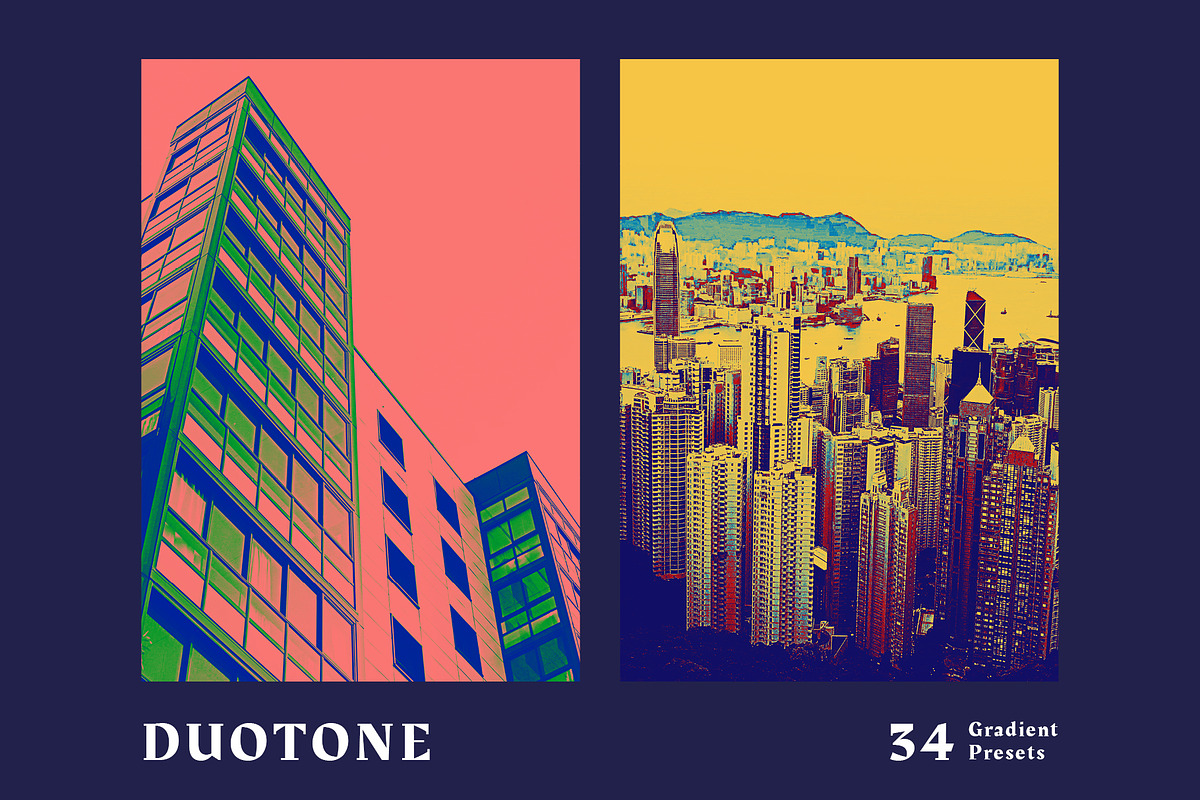 Duotone Gradient Photoshop Effect, a Poster Template by velvetmade.designs (Photo 8 of 10)
