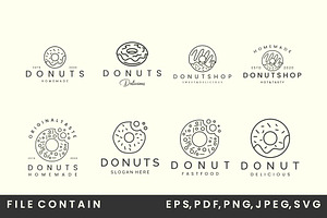 bundle logo doughnut with linear