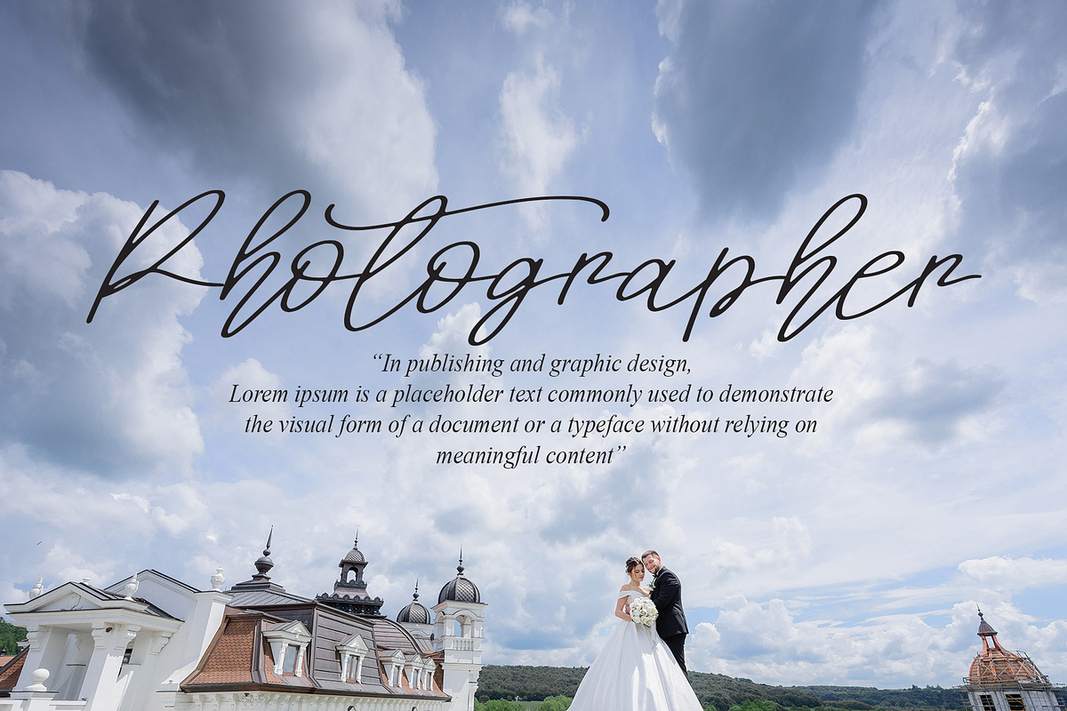 Signature Holiday | Script Font, a Script Font by Scratchones (Photo 4 of 8)