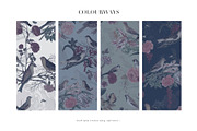 Rosavin Botanical Birds Patterns!, a Pattern Graphic by Pink Linen (Thumbnail 2 of 10)