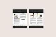 Penelope Media Kit + Resume, a Resume Template by studiolmh (Thumbnail 2 of 4)