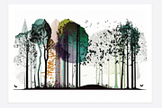 Fore Collection · The Forest, a Decorative Illustration by milatovar (Thumbnail 7 of 14)
