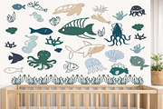 Ocean Under Sea Life SVG Bundle, an Object Graphic by Digi_Design_World (Thumbnail 1 of 4)
