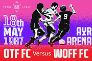Total 69 — Football Font Collection, a Sans Serif Font by Aiyari (Thumbnail 16 of 20)