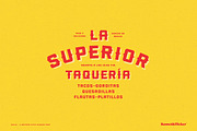 Zacca - A Western Shadow Font, a Sans Serif Font by Komet & Flicker (Thumbnail 2 of 13)