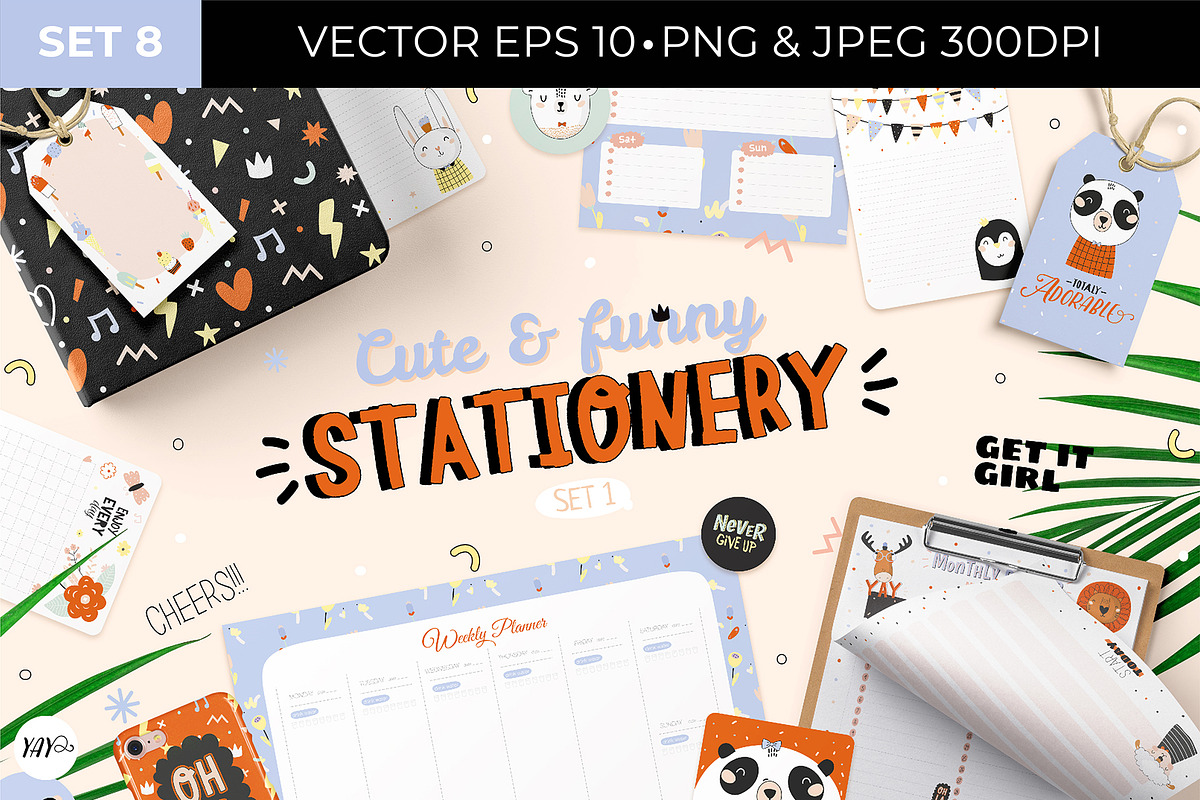 BUNDLE STATIONERY planners calendars, an Object Graphic by Ruslana Lubenets (Photo 45 of 96)