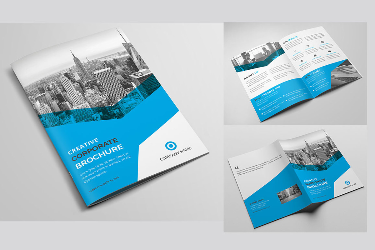 Corporate Brochure Bundle, a Brochure Template by design_pick (Photo 5 of 11)