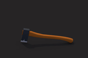 Low Poly Axe Pack