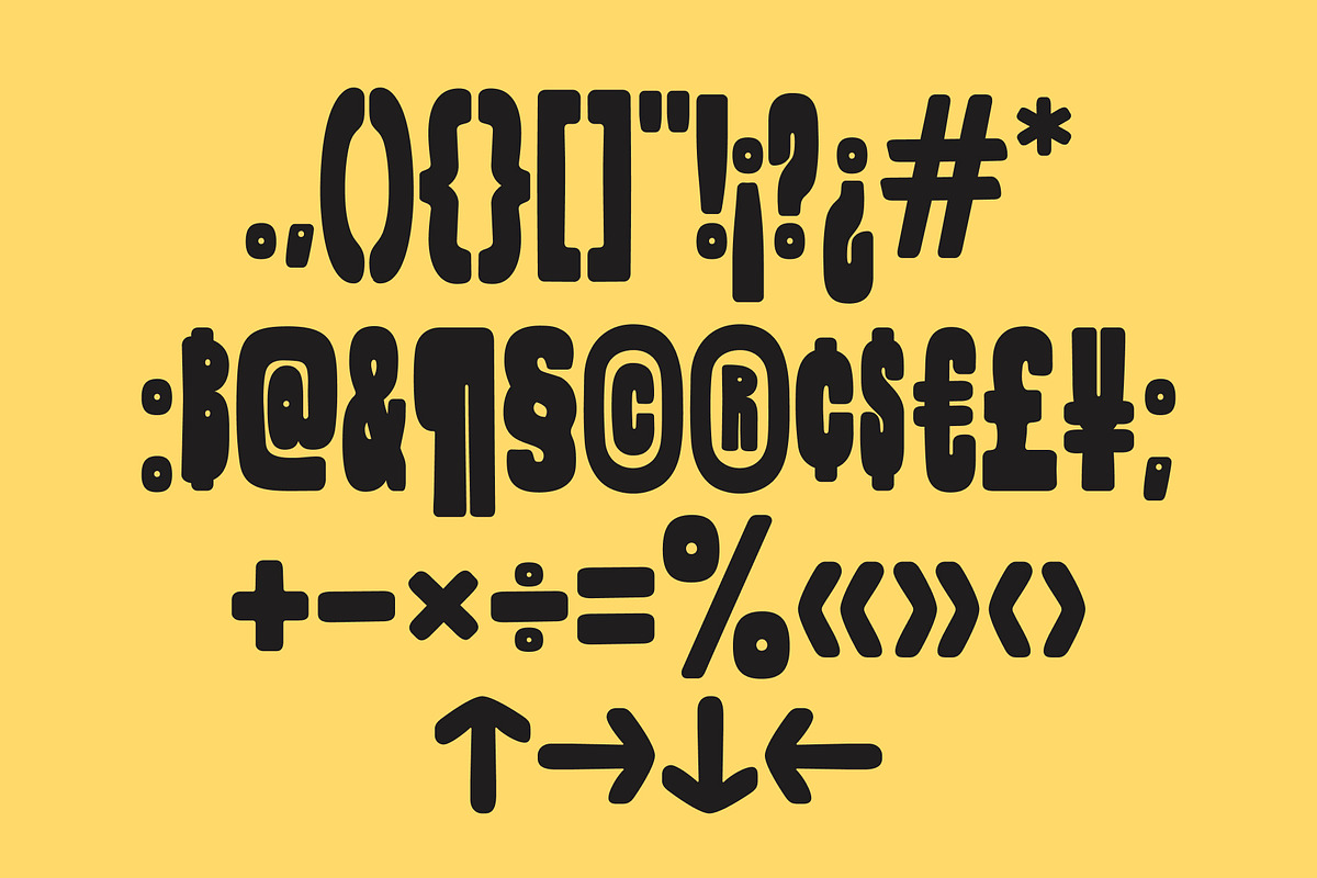 Blurb Chunky Condensed Display Font, a Sans Serif Font by BTYPE (Photo 11 of 12)