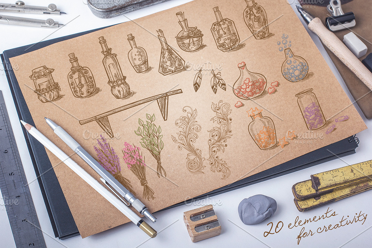 Magic workshop, a Decorative Illustration by Astarta (Photo 3 of 4)