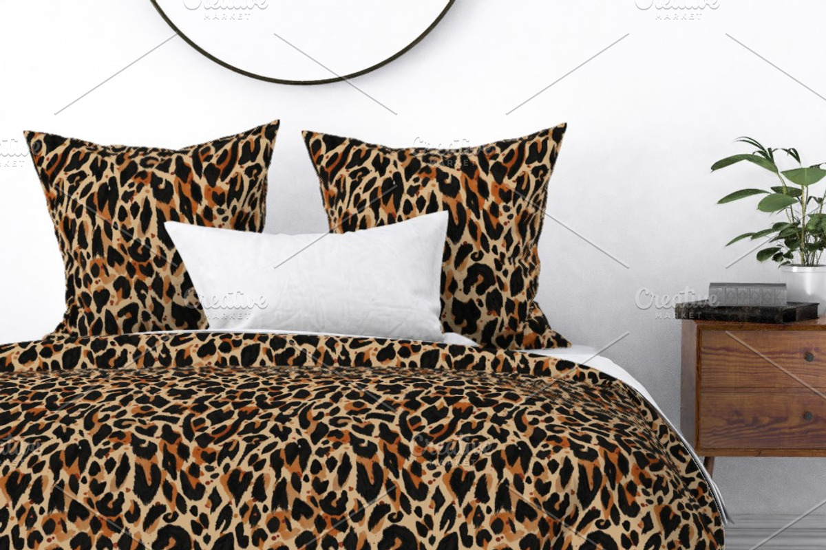 Watercolor Leopard Seamless Pattern, a Pattern Graphic by PATTERNBASE (Photo 4 of 5)