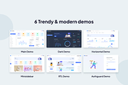 Modernize Angular Admin Dashboard, a Templates & Theme by AdminMart (Thumbnail 3 of 15)