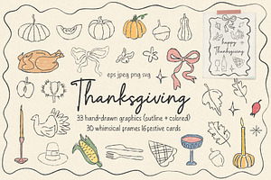 Whimsical Thanksgiving Collection