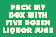 CS Gilon – Chunky Sans Font, a Sans Serif Font by Craft Supply Co. (Thumbnail 5 of 8)