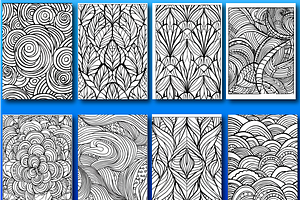 Mindful Pattern Adult Coloring Pages