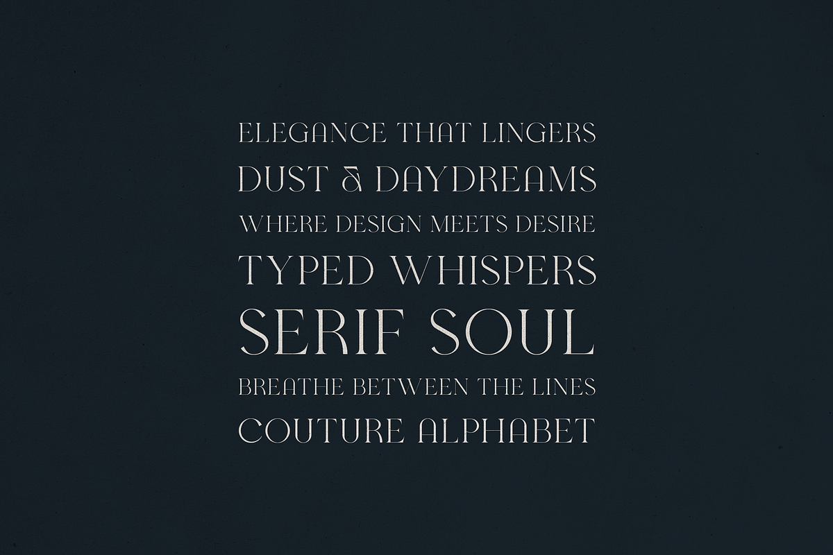 Solora – Elegant Modern Serif Font, a Serif Font by Only Fonts (Photo 7 of 11)