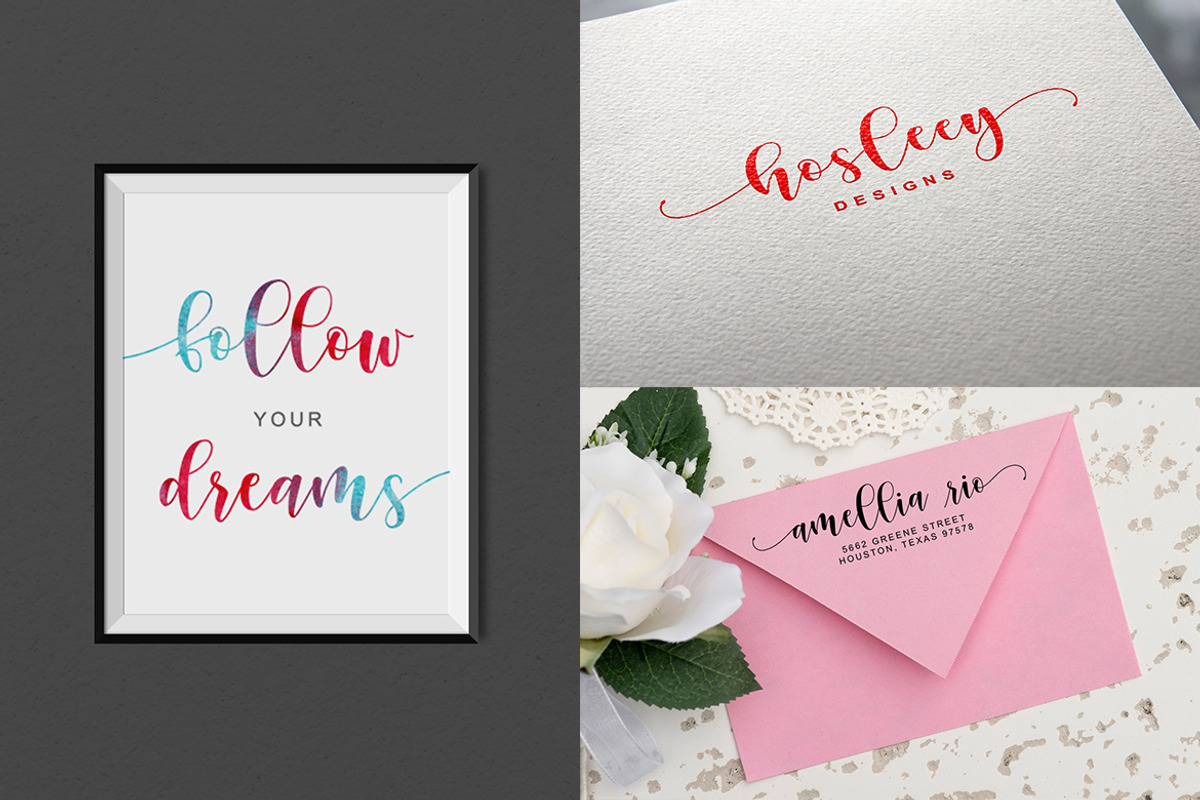 Sunberry | Beautiful Script, a Script Font by Ef Studio (Photo 5 of 12)