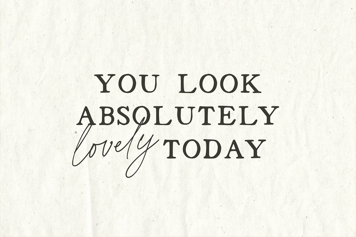 Simply Made Hand Drawn Typeface, a Slab Serif Font by Rachel Kick (Photo 5 of 10)