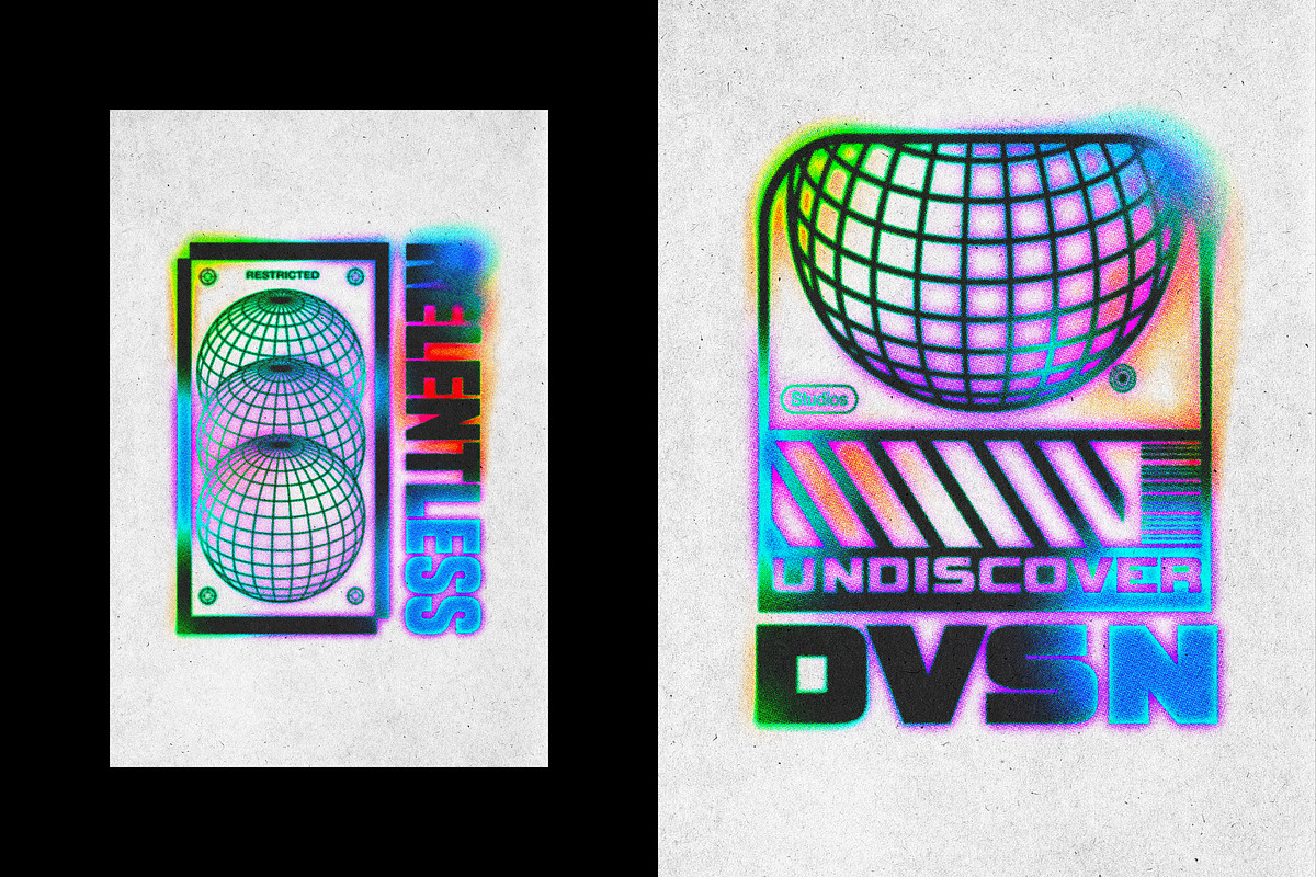 Color Blur Text & Logo Effect, a Layer Style Add-On by Design Squad (Photo 4 of 5)