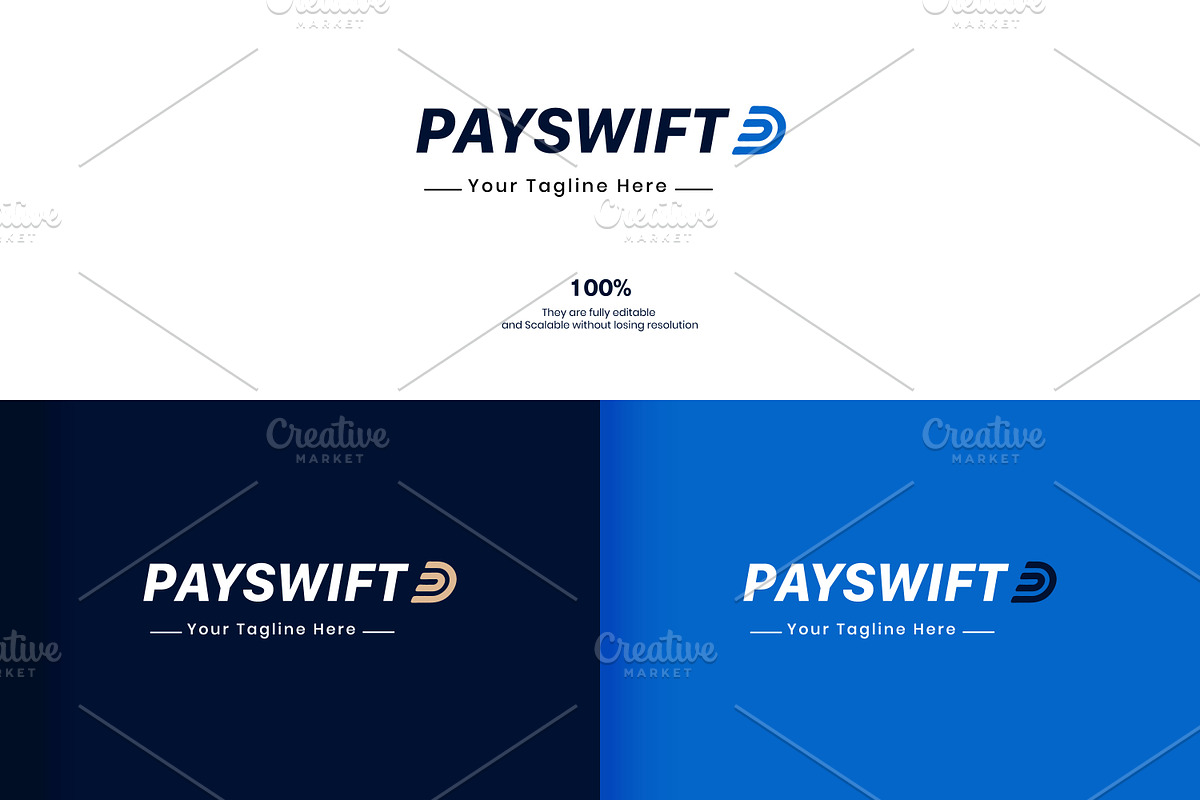 PaySwift logo Design  fintech logo, an Object Graphic by sumonuix