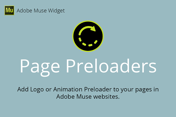 Page Preloaders Adobe Muse Widget preview 4