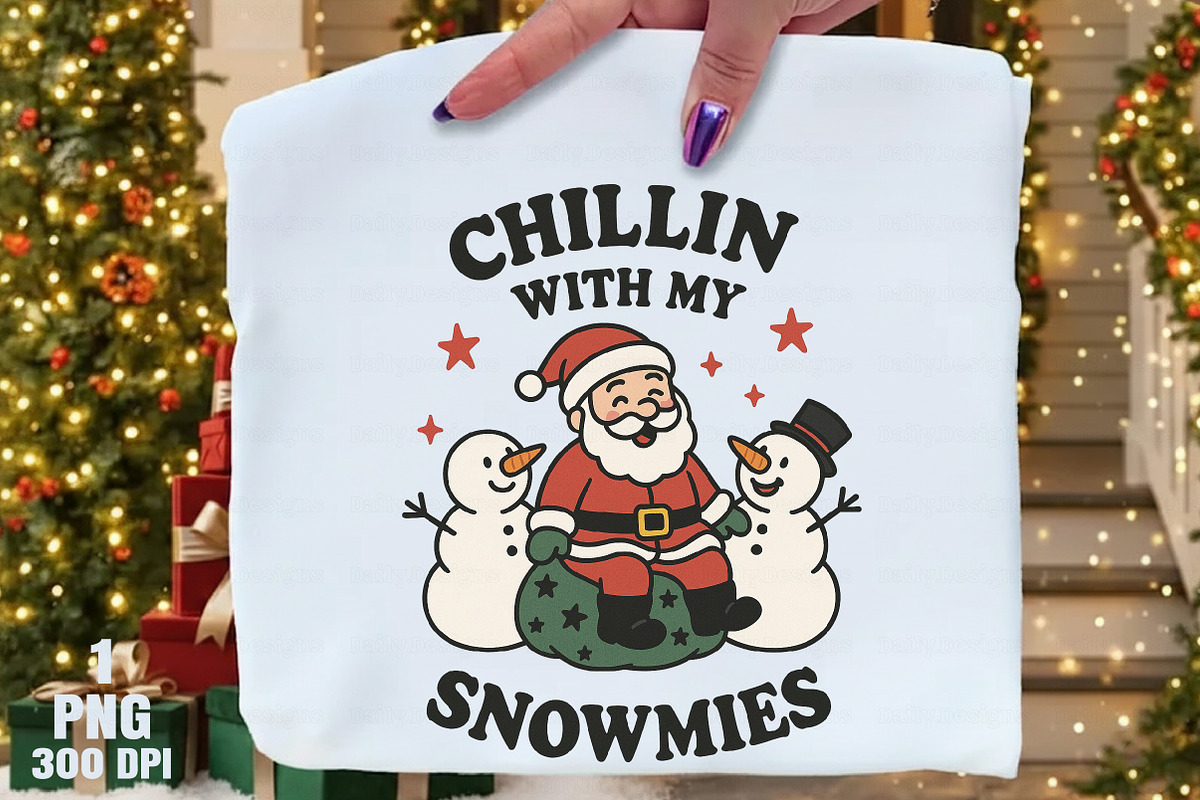 Funny Christmas PNG Cute Santa, an Illustration by Daily.Designs (Photo 8 of 10)