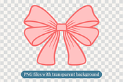 Coquette Ribbon Bow Vector Bundle, an Object Illustration by Kusumaillustration (Thumbnail 3 of 8)