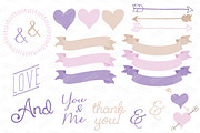 Lavender Vector Vintage Flowers, an Illustration by Amanda Ilkov (Thumbnail 4 of 4)
