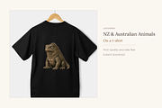 NZ & Australian Animals, Set 20, an Animal Illustration by LanternkinStudio (Thumbnail 4 of 12)