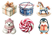 Christmas Clipart, an Illustration by Daily.Designs (Thumbnail 3 of 5)
