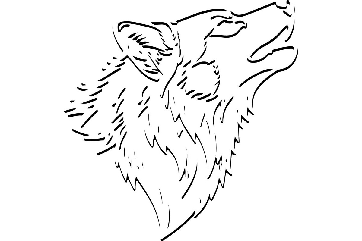Alpha Wolf Silhouettes Bundle, an Animal Illustration by Designer_Momina (Photo 5 of 21)