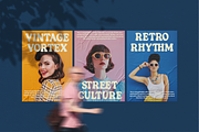 Boogsy Parade Retro Psychedelic Font, a Font by PutraCetol Studio (Thumbnail 4 of 5)