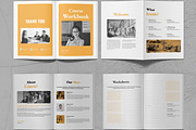 Course Workbook Template Layout, a Brochure Template by MightyDesign (Thumbnail 2 of 6)